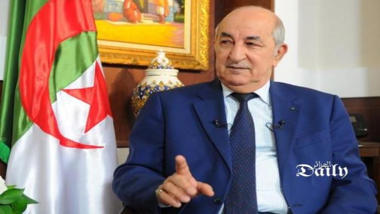 رئيس الجمهورية يهنئ الجزائريين بمناسبة حلول السنة الأمازيغية الجديدة