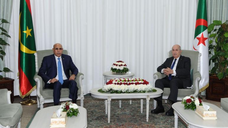 الرئيس الموريتاني يؤكد أن زيارته إلى الجزائر “مثمرة وبناءة”