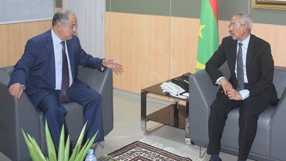 سفير الجزائر بنواكشوط يلتقي وزير الدفاع الموريتاني