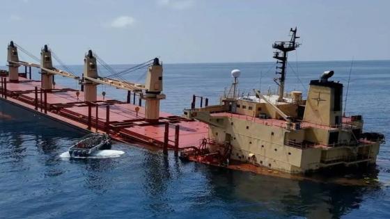 “الحوثيون” ‎يشترطون دخول المساعدات لغزة للسماح بانتشال السفينة البريطانية “روبيمار”
