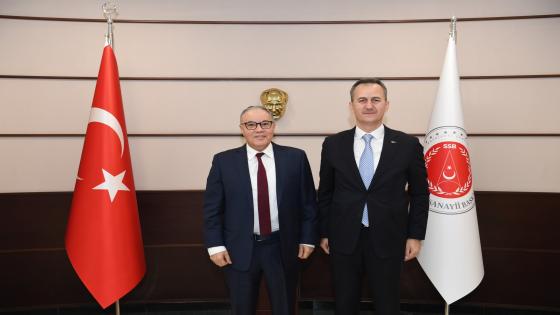 عمار بلاني يتباحث مع رئيس وكالة الصناعات الدفاعية التركية