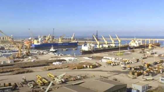 استلام المشروع النهائي للحاويات لميناء جن جن بجيجل نهاية 2025