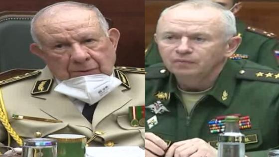 تفاصيل اللقاء بين اللواء شنقريحة ونائب وزير الدفاع الروسي