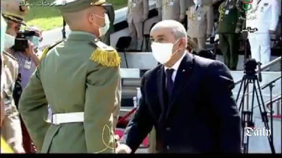 رئيس الجمهورية يشرف على تخرج 03 دفعات للجيش بالأكاديمية العسكرية لشرشال