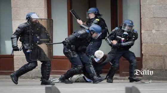 فرنسا: اعتقال عشرات المتظاهرين وإصابة أزيد من 60 شرطيا خلال أحداث الشغب