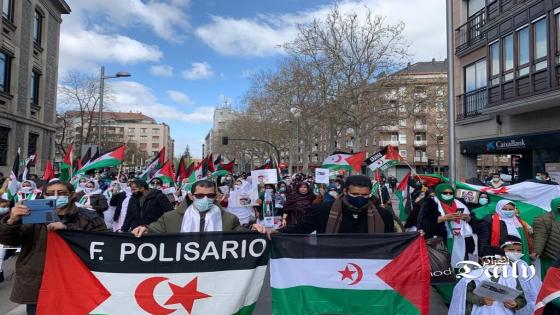 مدن أوروبية عدة تشهد تظاهرات حاشدة إحتفالا بالذكرى الـ45 لإعلان الجمهورية الصحراوية