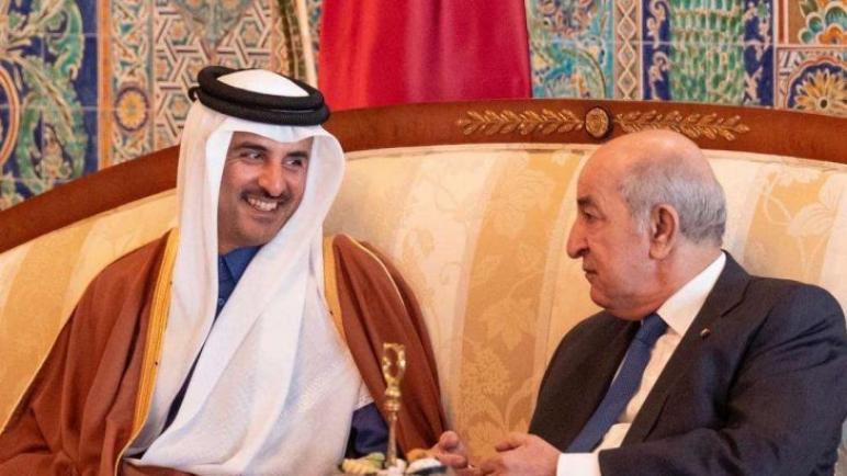 الرئيس تبون يوجه دعوة رسمية إلى أمير قطر لحضور القمة العربية