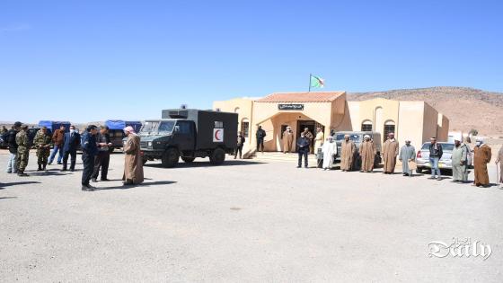 الجيش ينشر مستشفى ميداني للتكفل بسكان المناطق النائية بولاية الجلفة