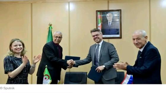 توقيع شراكة استراتيجية دولية بين وكالتي :الأنباء الجزائرية و سبوتنيك الروسية