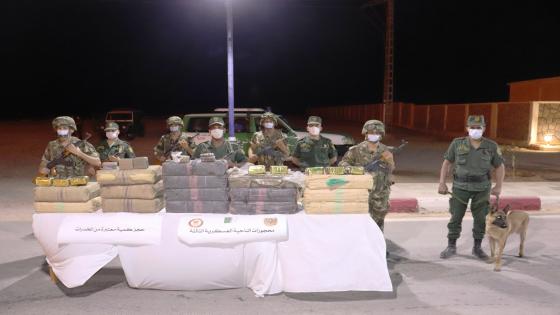 الجيش يضبط أكثر من 8 قناطير من المخدرات قادمة من المغرب