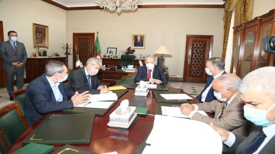 قوجيل يعقد جلسة تشاورية مع السادة رؤساء المجموعات البرلمانية
