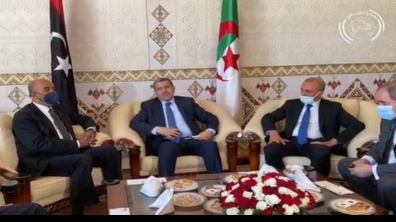 الوزير الأول يستقبل نائبي رئيس المجلس الرئاسي الليبي موسى الكوني وعبد الله اللافي.