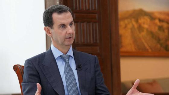 Syria's President Bashar al-Assad speaks during an interview with Russia 24 in Damascus, Syria in this handout released by SANA on March 5, 2020. SANA/Handout via REUTERS ATTENTION EDITORS - THIS IMAGE WAS PROVIDED BY A THIRD PARTY. REUTERS IS UNABLE TO INDEPENDENTLY VERIFY THIS IMAGE