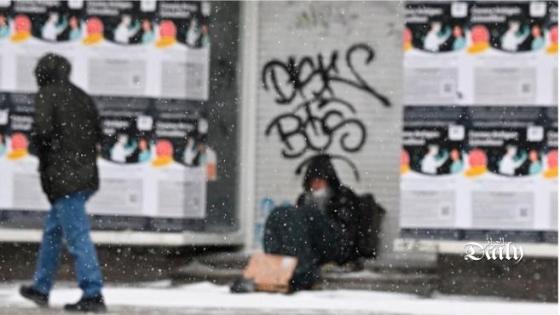 مشردون في أوروبا يتجمدون حتى الموت بسبب موجة شديدة البرودة