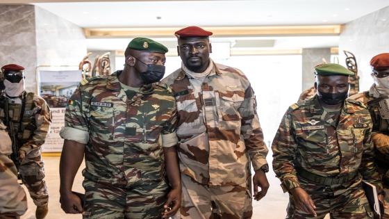 تنصيب رئيس المجلس العسكري في غينيا رئيسا انتقاليا للبلاد