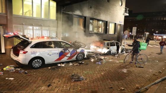 ‏هولندا: اشتباكات بين الشرطة ومحتجين ضد الإغلاق بسبب كوفيد