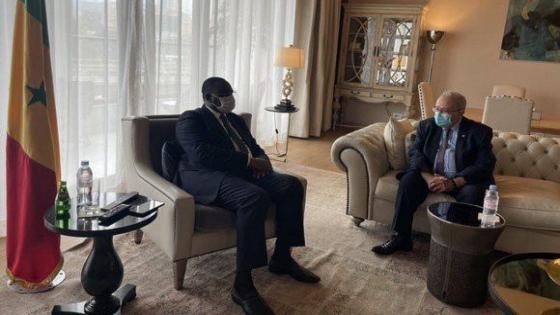 لعمامرة يُستقبل من طرف رئيس جمهورية السنغال و يسلمه رسالة الرئيس تبون