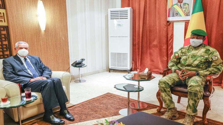رئيس دولة مالي يستقبل مبعوث الرئيس تبون