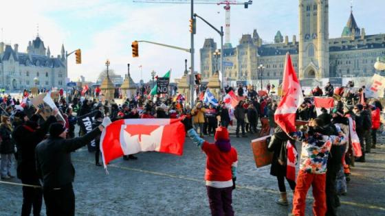كندا: إعلان حالة الطوارىء بسبب احتجاجات سائقي الشاحنات