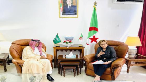 كريكو تستعرض مع السفير السعودي تجربة الجزائر في مجال التكفل بالفئات الهشة