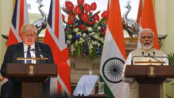 اتفاق بين بريطانيا والهند على شراكة دفاعية وأمنية