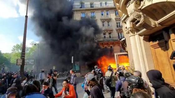 فرنسا: احتجاجات عنيفة بمناسبة عيد العمال