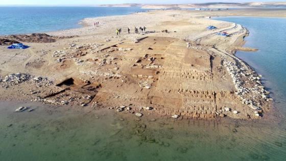 العراق :اكتشاف مدينة عمرها 3500 عام اثر انخفاض مياه نهر دجلة
