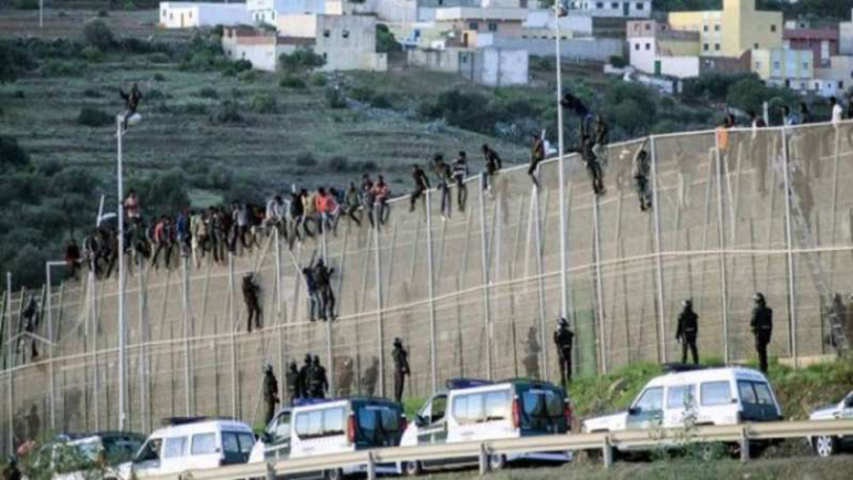 مجزرة مغربية اسبانية في حق المهاجرين