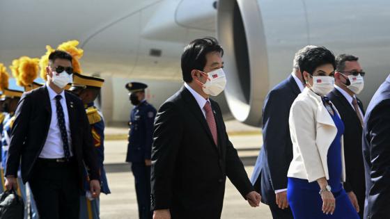 الصين تحتج لدى اليابان على حضور نائب رئيس تايوان جنازة آبي