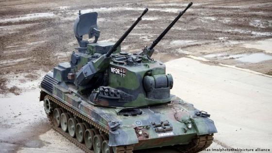 أوكرانيا تتسلم أول دبابات مضادة للطائرات من ألمانيا