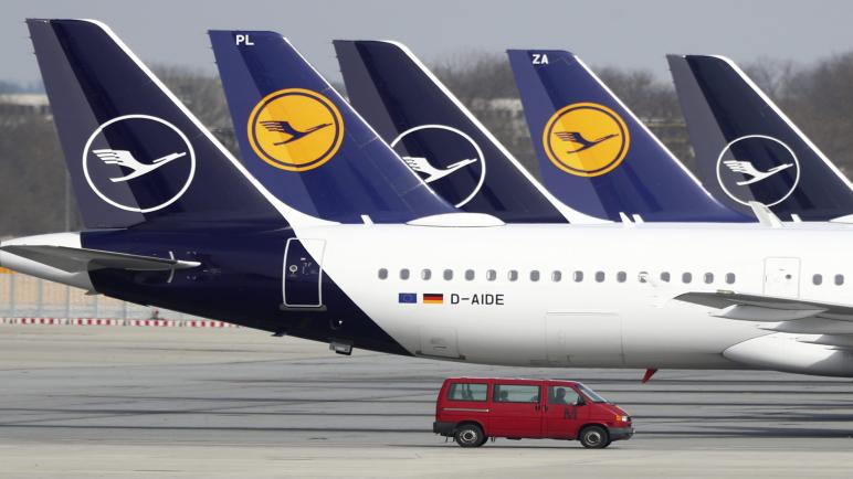 شركة الطيران الألمانية”لوفتهانزا” تلغي رحلاتها بسبب إضراب عمال الخدمات الأرضية