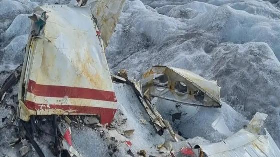 ‏العثور على حطام طائرة سقطت قبل 54 سنة في الجانب السويسري من جبال الألب