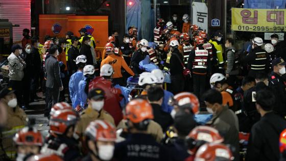 ارتفاع عدد ضحايا حادثة التدافع في سيئول إلى 151 قتيلا و إعلان الحداد الوطني