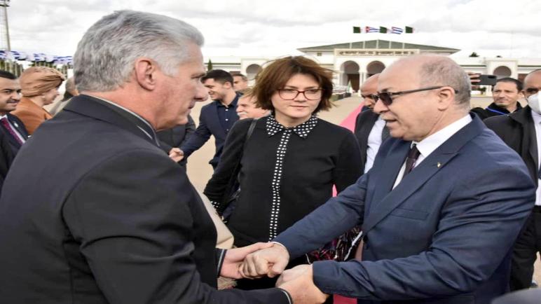 رئيس جمهورية كوبا ينهي زيارة العمل والصداقة التي قام بها إلى الجزائر