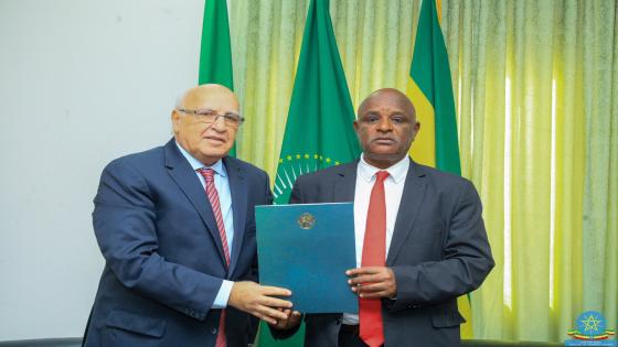 سفير الجزائر الجديد بإثيوبيا يقدم أوراق إعتماده.