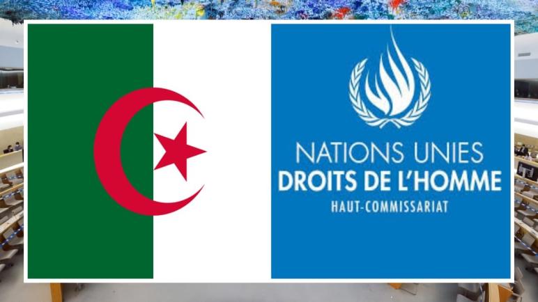 ممثل البعثة الجزائرية الدائمة بجنيف يلتقي المفوض السامي لحقوق الإنسان بالأمم المتحدة.