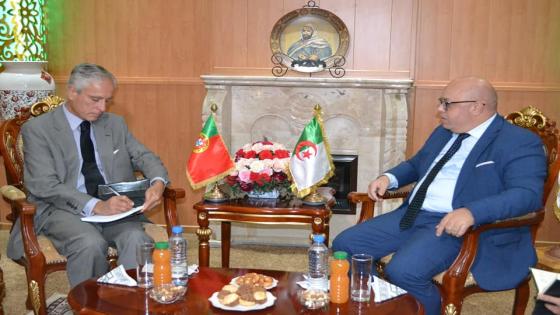 وزير المجاهدين وذوي الحقوق يستقبل سفير البرتغال في الجزائر