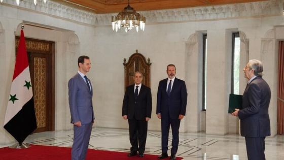 الرئيس السوري يتسلم اوراق إعتماد كمال بوشامة سفيرا للجزائر لدى سوريا