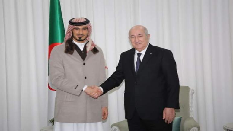 رئيس الجمهورية يستقبل الممثل الشخصي لأمير دولة قطر