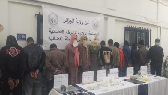 أمن ولاية الجزائر : القبض على أجانب في عصابة هيروين وكوكايين