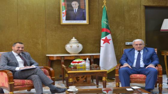 بوغالي يستقبل السفير و المنسق المقيم لنظام ‎الأمم المتحدة بالجزائر