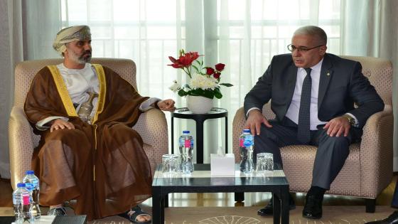 بوغالي يبحث سبل تطوير التعاون الثنائي مع رئيس مجلس الشورى العماني