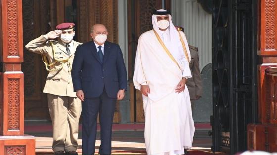 زيارة الدولة للرئيس الجزائري إلى قطر تتوج ببيان ختامي مشترك