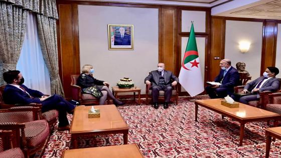 الوزير الأول يستقبل السفيرة الأمريكية في الجزائر