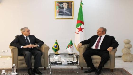 بحث سبل التعاون الصناعي بين الجزائر والبرازيل