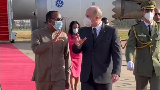 رئيس وزراء أثيوبيا يحل بالجزائر في زيارة رسمية