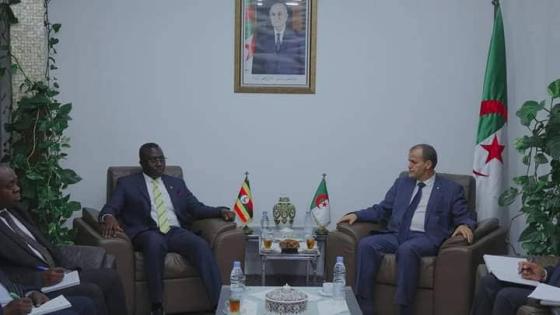 بحث سبل تنظيم معارض تجارية بين الجزائر وأوغندا