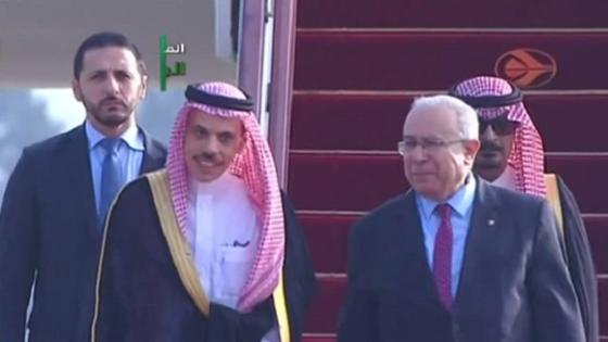 لعمامرة يستقبل نظيره السعودي الأمير فيصل بن فرحان
