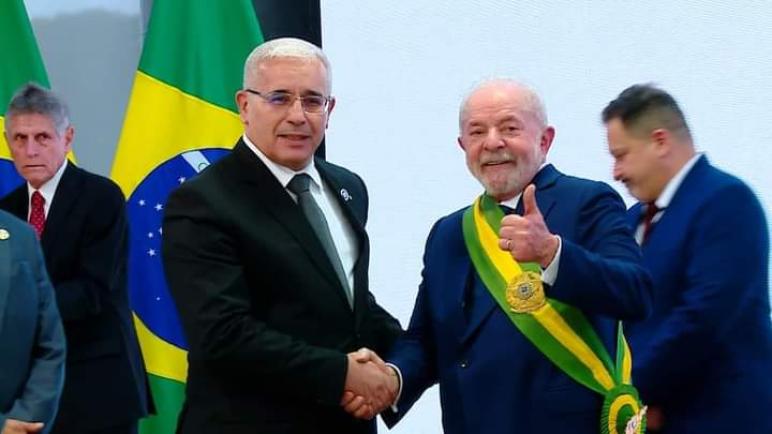 بوغالي ينقل تهاني الرئيس تبون إلى الرئيس البرازيلي على إثر تنصيبه رئيسا للبلاد