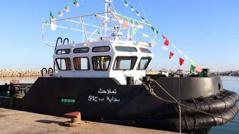 تسليم أول قاطرة بحرية جزائرية الصنع لمرافقة سفن النفط والغاز